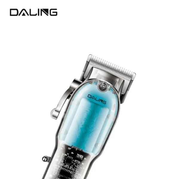 Daling DL-1539 Transparent Body Hair Clipper – Cordless Shaver & Trimmer - Image 2