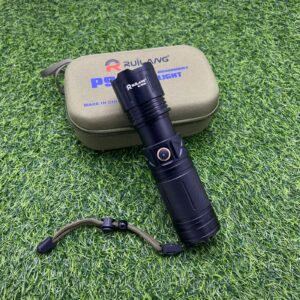 Ruilang P90 LED Flashlight | 1KM Range, USB Rechargeable, 4000 Lumens